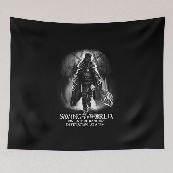 Item preview, Saving The World One Act of Random Destruction at a Time  designed and sold by simopt.