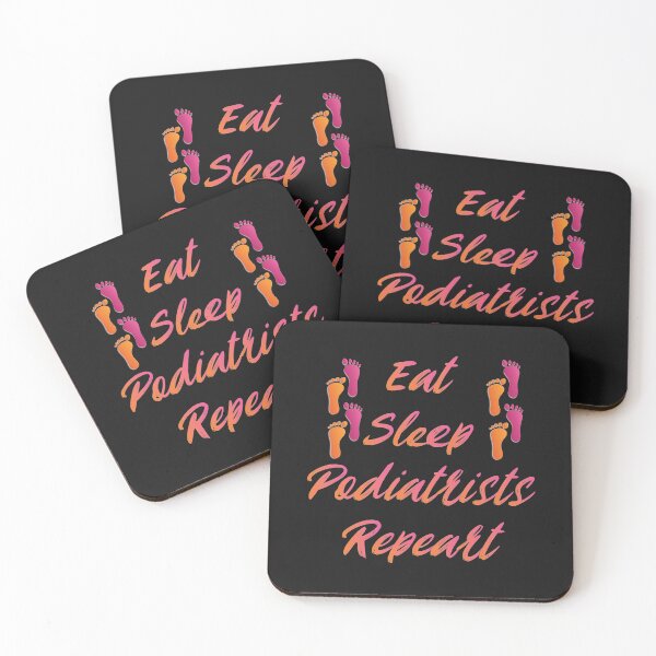 Item preview, Eat Sleep Podiatrist Repeat Foot Doctor Design designed and sold by miguelaud.