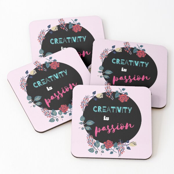 Artikelvorschau, Creativity is Passion - Pink entworfen und verkauft von Krakill.