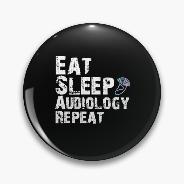 Item preview, Eat Sleep Audiology Repeat Audiologist Audiology Student Gift designed and sold by Akmloza.