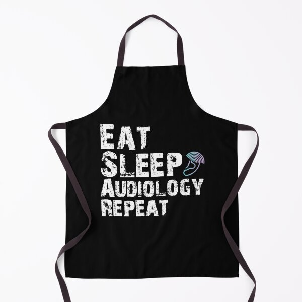Item preview, Eat Sleep Audiology Repeat Audiologist Audiology Student Gift designed and sold by Akmloza.