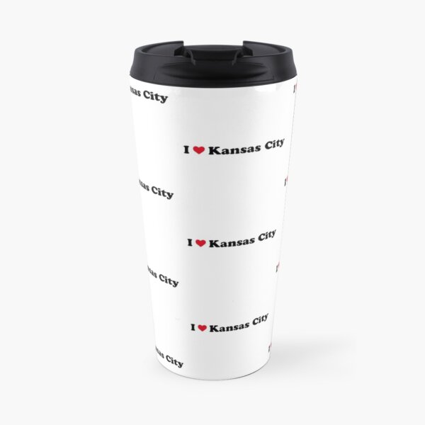 I Love Kansas City Travel Mug