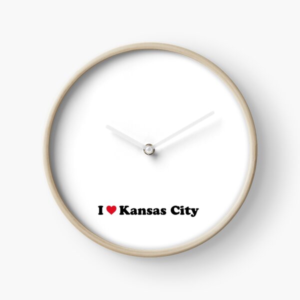 I Love Kansas City Clock