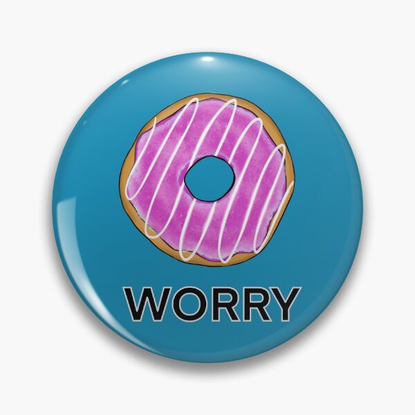 Item preview, DONUT WORRY! - Delicious Glazed Donut designed and sold by TYNEY92.