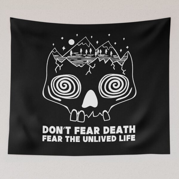 Item preview, Copy of Don’t fear death fear the unlived life designed and sold by Kamidrago.