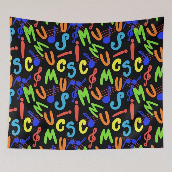 Item preview, music notes pattern designed and sold by virilamissa.