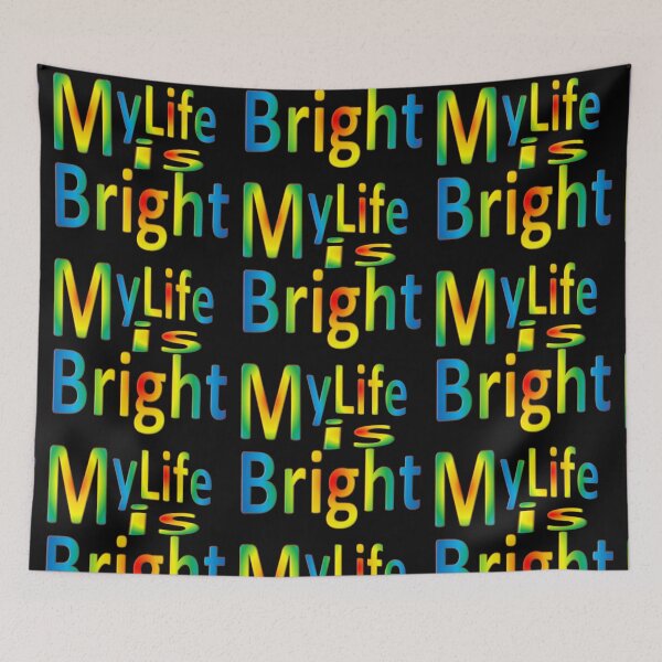 Item preview, My life is bright designed and sold by helenkaiy.