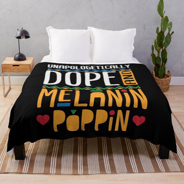 Item preview, Unapologetically dope and melanin poppin  designed and sold by mermaidselina.