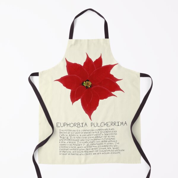 Item preview, Red Poinsetta Genus Print designed and sold by DesignsBySaxton.