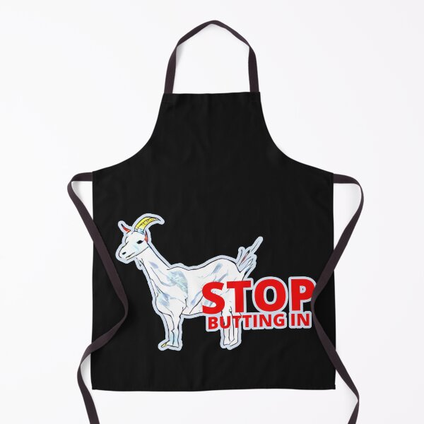 Item preview, Stop butting in funny goat  designed and sold by DesignsofNote.