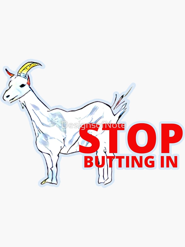 Funny Goat - Goatbusters | Sticker