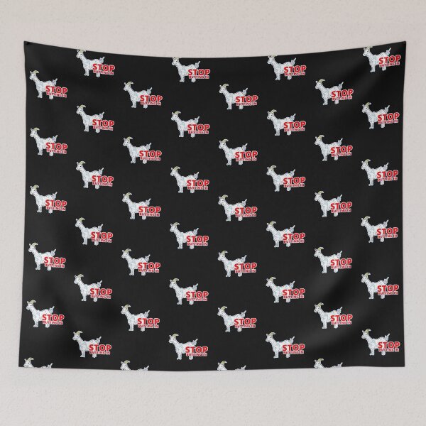 Item preview, Stop butting in funny goat  designed and sold by DesignsofNote.