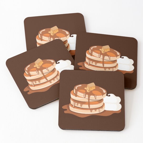 Item preview, Pancakes Topped With Butter and Brown Sugar designed and sold by Alicia Chee.