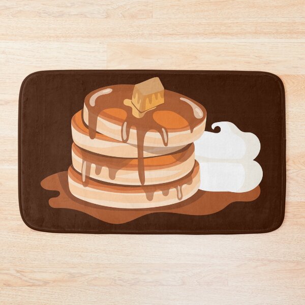 Item preview, Pancakes Topped With Butter and Brown Sugar designed and sold by Alicia Chee.
