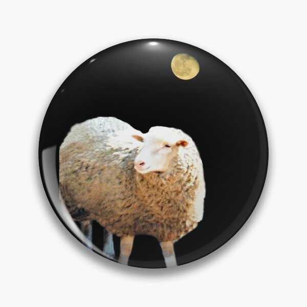 Item preview, Sheep Under Moon designed and sold by kristalcurt.