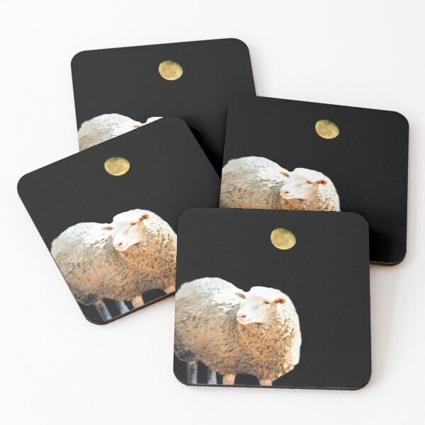 Item preview, Sheep Under Moon designed and sold by kristalcurt.