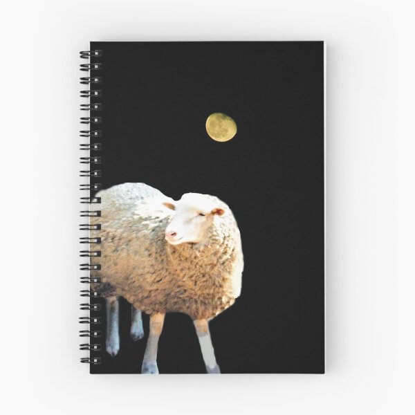 Item preview, Sheep Under Moon designed and sold by kristalcurt.