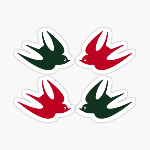 Pair of swallows Sticker
