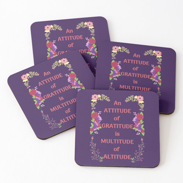 Item preview, An attitude of gratitude is a multitude of altitude designed and sold by Indite.
