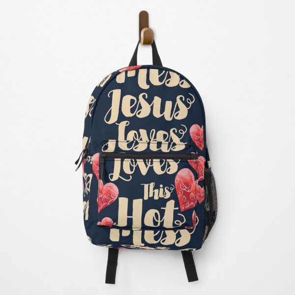 Item preview, Jesus Loves This Hot Mess Christian Statement designed and sold by Bricke.