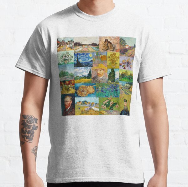 Collage de Van Gogh T-shirt classique