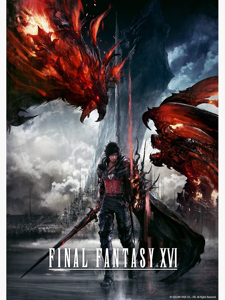 Discover Final Fantasy XVI Premium Matte Vertical Poster