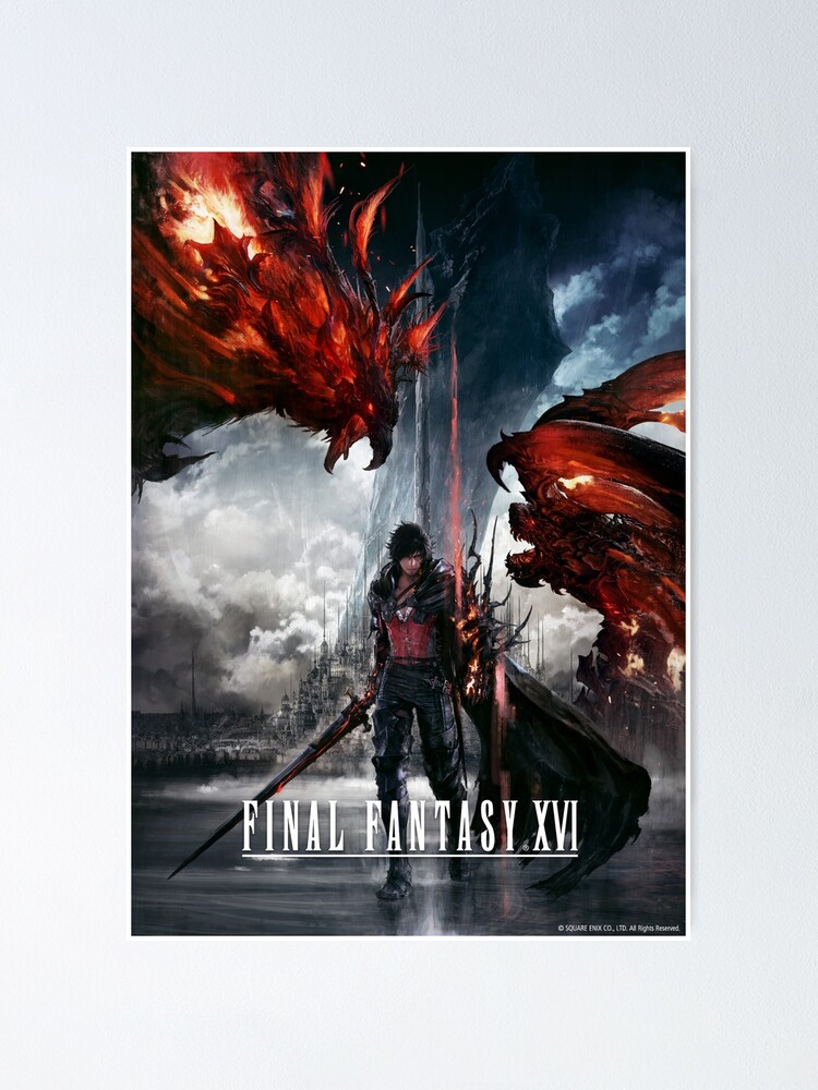 Final Fantasy XVI 16 Dominants Posters Wall Art Print Room 