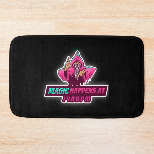 Item preview, Magic Happens At 140 BPM Wizard designed and sold by TeesByMark.