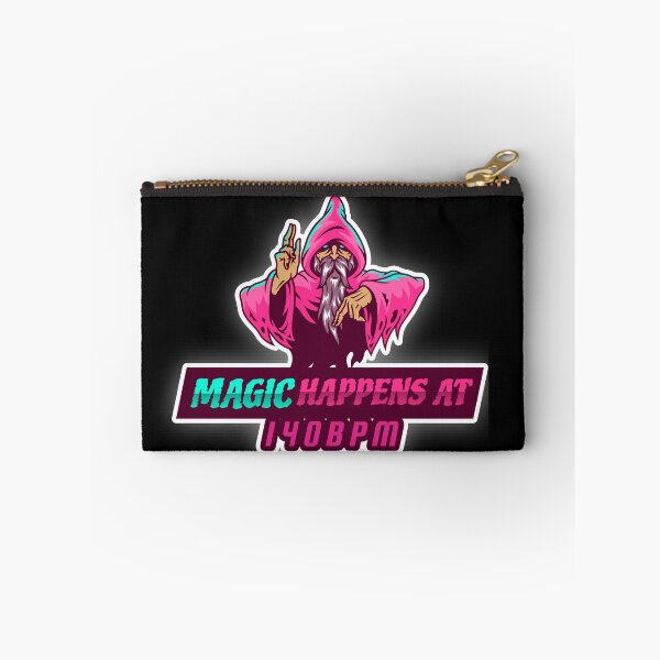 Item preview, Magic Happens At 140 BPM Wizard designed and sold by TeesByMark.