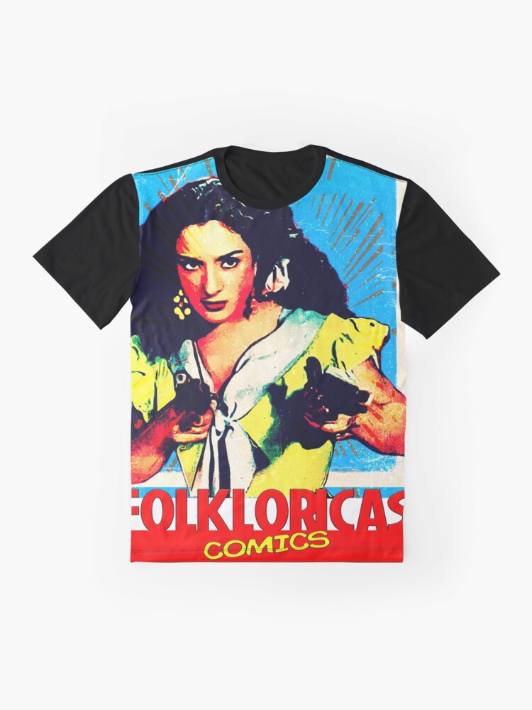 Vista alternativa de Camiseta gráfica Lola Flores Folkloricas Comics Vintage