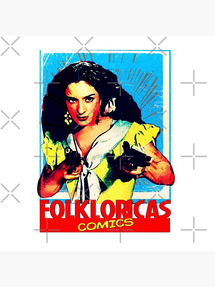 Imagen 4 de 4, Cojín con la obra Lola Flores Folkloricas Comics Vintage , diseñada y vendida por danimota.