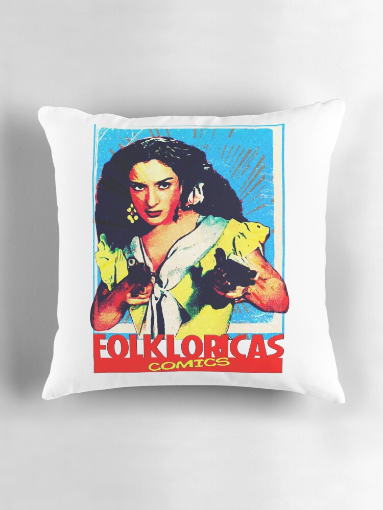 Imagen 3 de 4, Cojín con la obra Lola Flores Folkloricas Comics Vintage , diseñada y vendida por danimota.