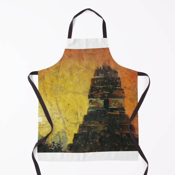 Item preview, Mayan temple in the archaeological park of Tikal in Guatemala. designed and sold by rfoxphoto.