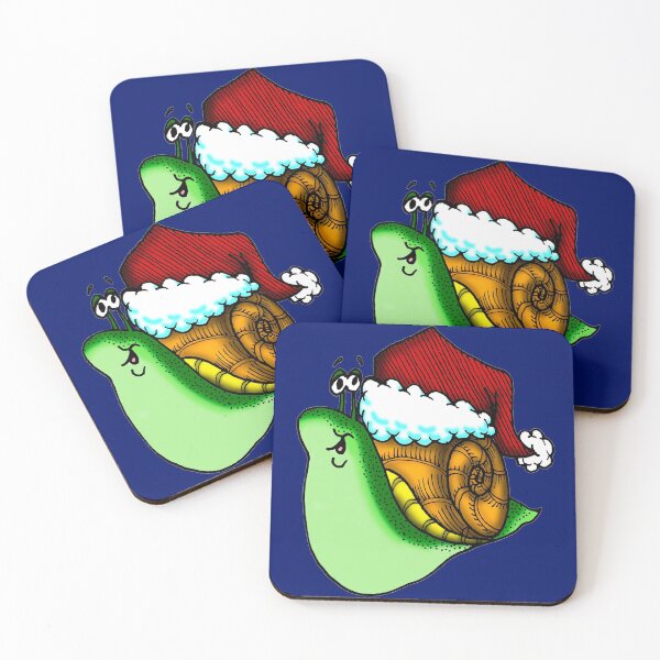 Item preview, Cute Christmas Snail designed and sold by Frankie Doodles!.
