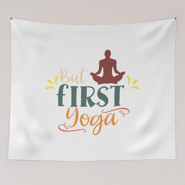 Item preview, But First Yoga designed and sold by shinoshop.