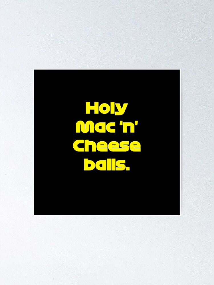"Holy Mac 'n' Cheese Balls Daniel Ricciardo" Poster for Sale by hesdeaf