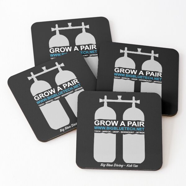 Item preview, Big Blue Tech - One for the boys - Grow a pair designed and sold by BigBlueDiving.