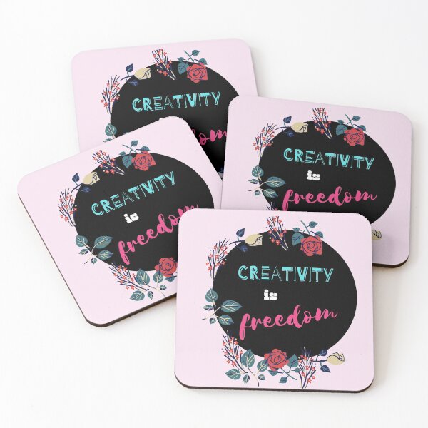 Artikelvorschau, Creativity Is Freedom  entworfen und verkauft von Krakill.