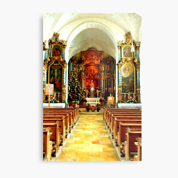 Pilgrimage church of St. Mary's Ascension Metal Print