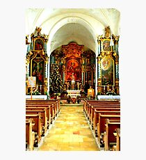 Pilgrimage church of St. Mary's Ascension Photographic Print