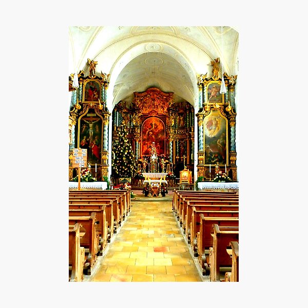 Pilgrimage church of St. Mary's Ascension Photographic Print