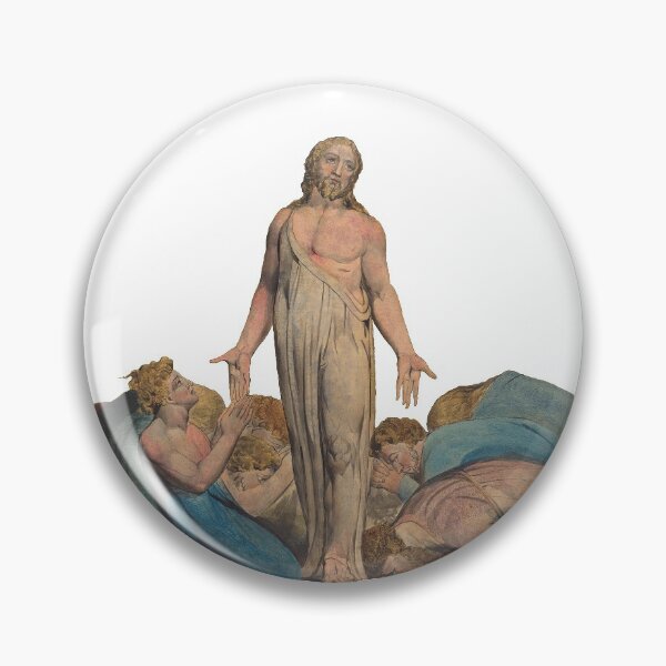 Artikelvorschau, Christus erscheint seinen Jüngern nach der Auferstehung - William Blake entworfen und verkauft von BildendeKunst.