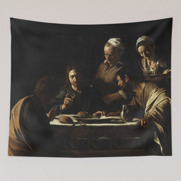 Item preview, Jesus : Supper at Emmaus (Caravaggio, Milan) designed and sold by The Great  Art.