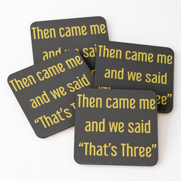 Item preview, Then Came Me and We said "That's Three" 3 The Big Three This is Us Triplets/Three Babies designed and sold by SHP2.