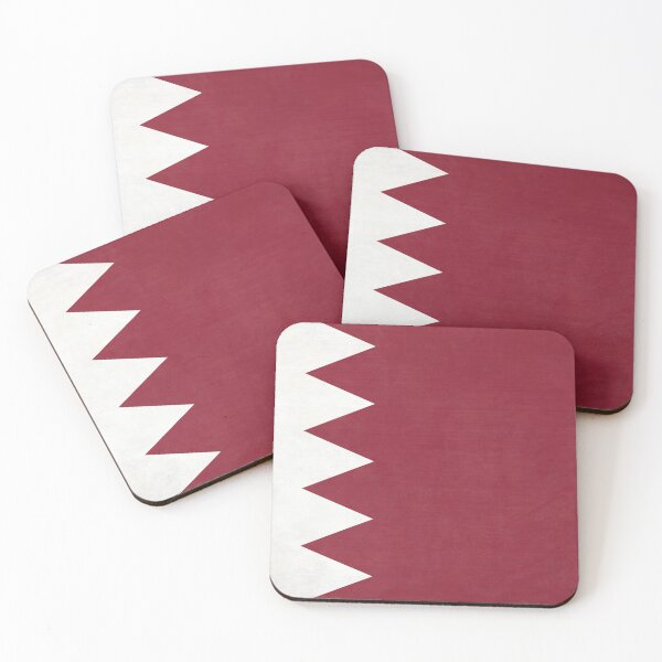 Item preview, Bahrain Flag designed and sold by Leslie Montgomery Art.