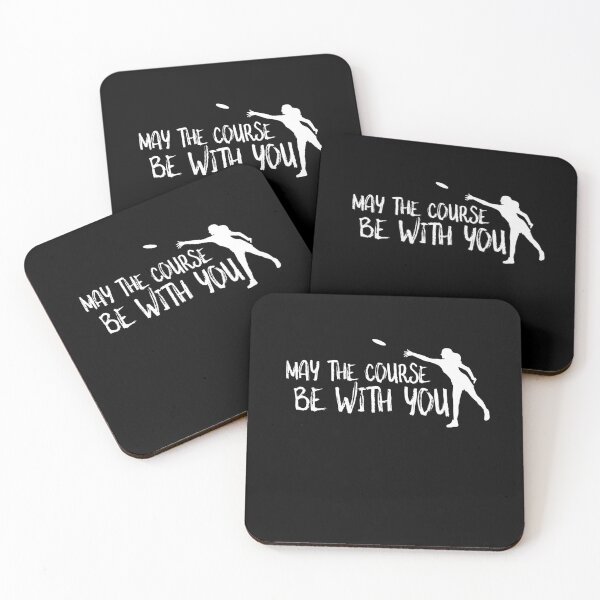 Item preview, May The Course Be With You Disc Golf Mom designed and sold by Akmloza.