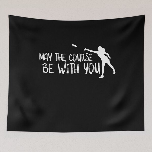 Item preview, May The Course Be With You Disc Golf Mom designed and sold by Akmloza.