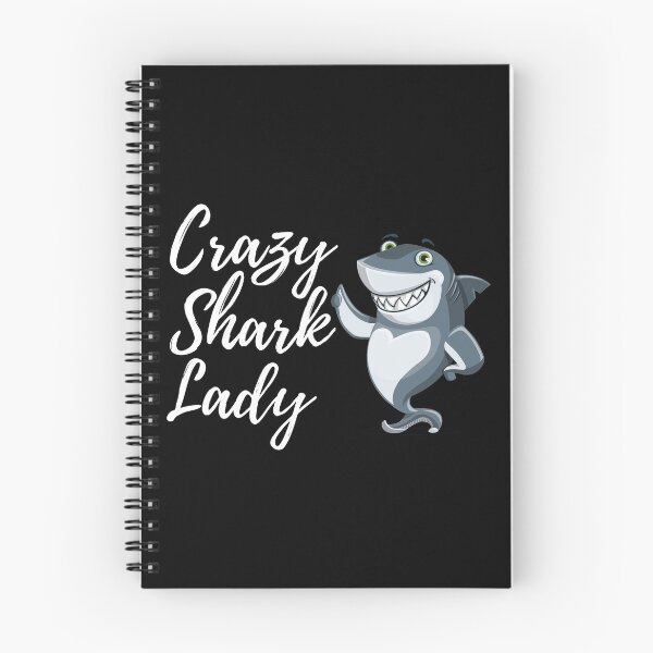Item preview, Crazy Shark Lady designed and sold by prehokage.