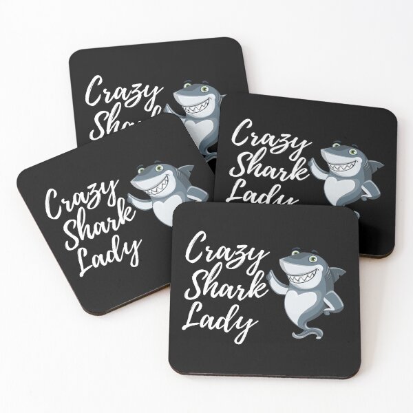 Item preview, Crazy Shark Lady designed and sold by prehokage.