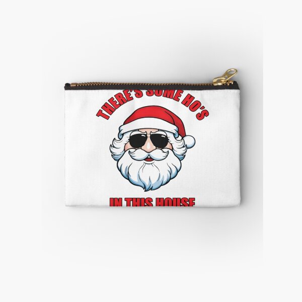 Item preview, There's Some Hos In this House - Funny Christmas Santa Claus t-shirts designed and sold by Trendy Shirt.